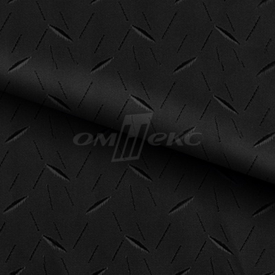 Ткань подкладочная жаккард Р14076-1, чёрный, 85 г/м2, шир. 150 см, 230T - купить в Омске. Цена 166.45 руб.
