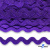 Тесьма вьюнчик 0381-0080, 8 мм/упак.33+/-1м, цвет 9530-фиолетовый - купить в Омске. Цена: 107.26 руб.