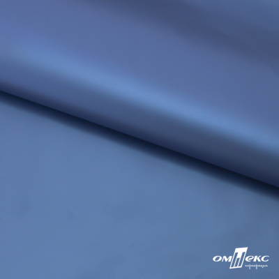 Курточная ткань "Милан", 100% Полиэстер, PU, 110гр/м2, шир.155см, цв. синий - купить в Омске. Цена 343.70 руб.