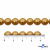 0404-0140-Бусины пластиковые под жемчуг "ОмТекс", 8 мм, (уп.50гр=218+/-3шт), цв.069-зол. янтарный - купить в Омске. Цена: 47.31 руб.