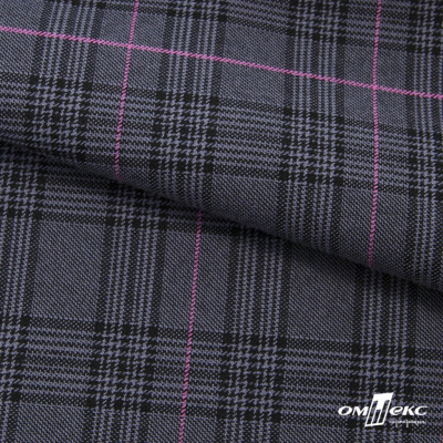 Ткань костюмная "Клер" 80% P, 16% R, 4% S, 200 г/м2, шир.150 см,#7 цв-серый/розовый - купить в Омске. Цена 412.02 руб.