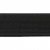 Резинка 25 мм Тканая, 13,75 гр/п.м, (бобина 25 +/-0,5 м) - черная  - купить в Омске. Цена: 11.67 руб.