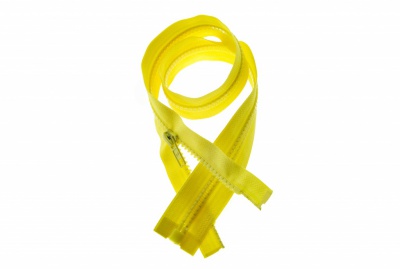 Тракторная молния Т5 131, 20 см, неразъёмная, цвет жёлтый - купить в Омске. Цена: 18.34 руб.