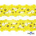 Тесьма декоративная 0385-6169, шир. 25 мм/уп. 22,8+/-1 м, цвет 02-жёлтый