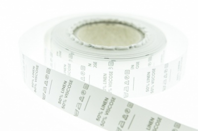 Состав и уход за тк. Linen 50%  Viscose 50%  1000шт - купить в Омске. Цена: 476.84 руб.