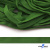 Шнур плетеный (плоский) d-12 мм, (уп.90+/-1м), 100% полиэстер, цв.260 - зел.трава - купить в Омске. Цена: 8.45 руб.
