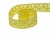 Тесьма кружевная 0621-1059, шир. 20 мм/уп. 20+/-1 м, цвет 017-жёлтый - купить в Омске. Цена: 507.67 руб.