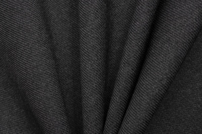 Ткань костюмная 25505 2003, 265 гр/м2, шир.150см, цвет т.серый - купить в Омске. Цена 423.01 руб.