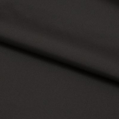 Курточная ткань Дюэл Middle (дюспо), WR PU Milky, Black/Чёрный 80г/м2, шир. 150 см - купить в Омске. Цена 123.45 руб.