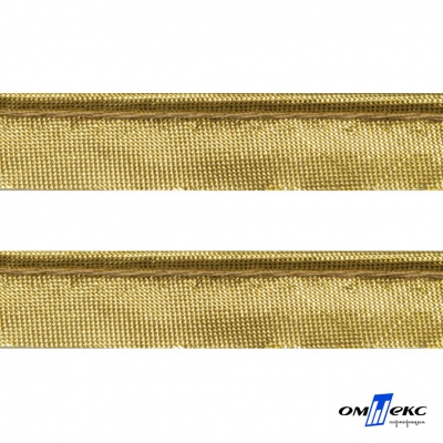 Кант атласный 136, шир. 12 мм (в упак. 65,8 м), цвет золото - купить в Омске. Цена: 433.08 руб.
