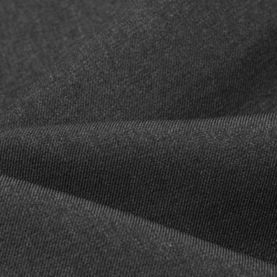 Ткань костюмная 22476 2004, 181 гр/м2, шир.150см, цвет т.серый - купить в Омске. Цена 354.56 руб.