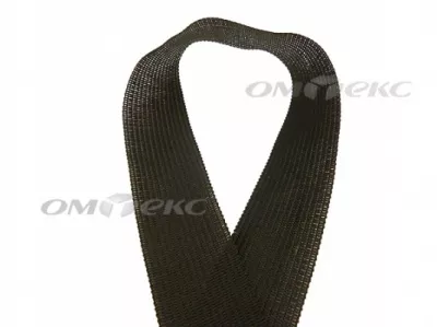 Окантовочная тесьма, шир. 32 мм (в упак. 100 м), цвет чёрный – купить в Омске оптом и в розницу – швейный интернет-магазин ОмТекс