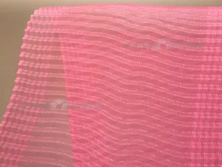 лента капрон гофре 110 розовое 50 м